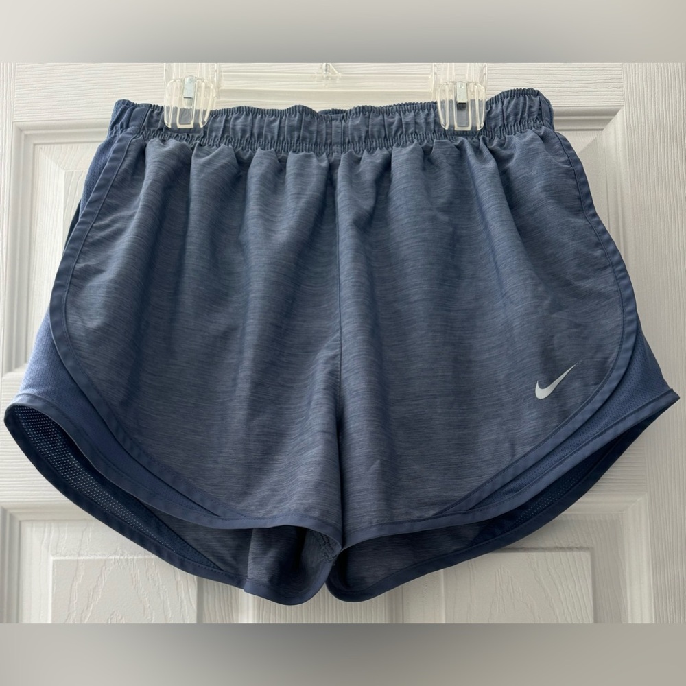 Nike Dri-Fit Workout Shorts in Blue Grey Color SZ Medium